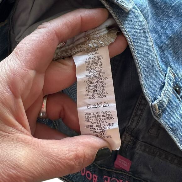 The Children’s Place Girls Light Blue Denim Adjustable Jeans - Picture 6 of 8